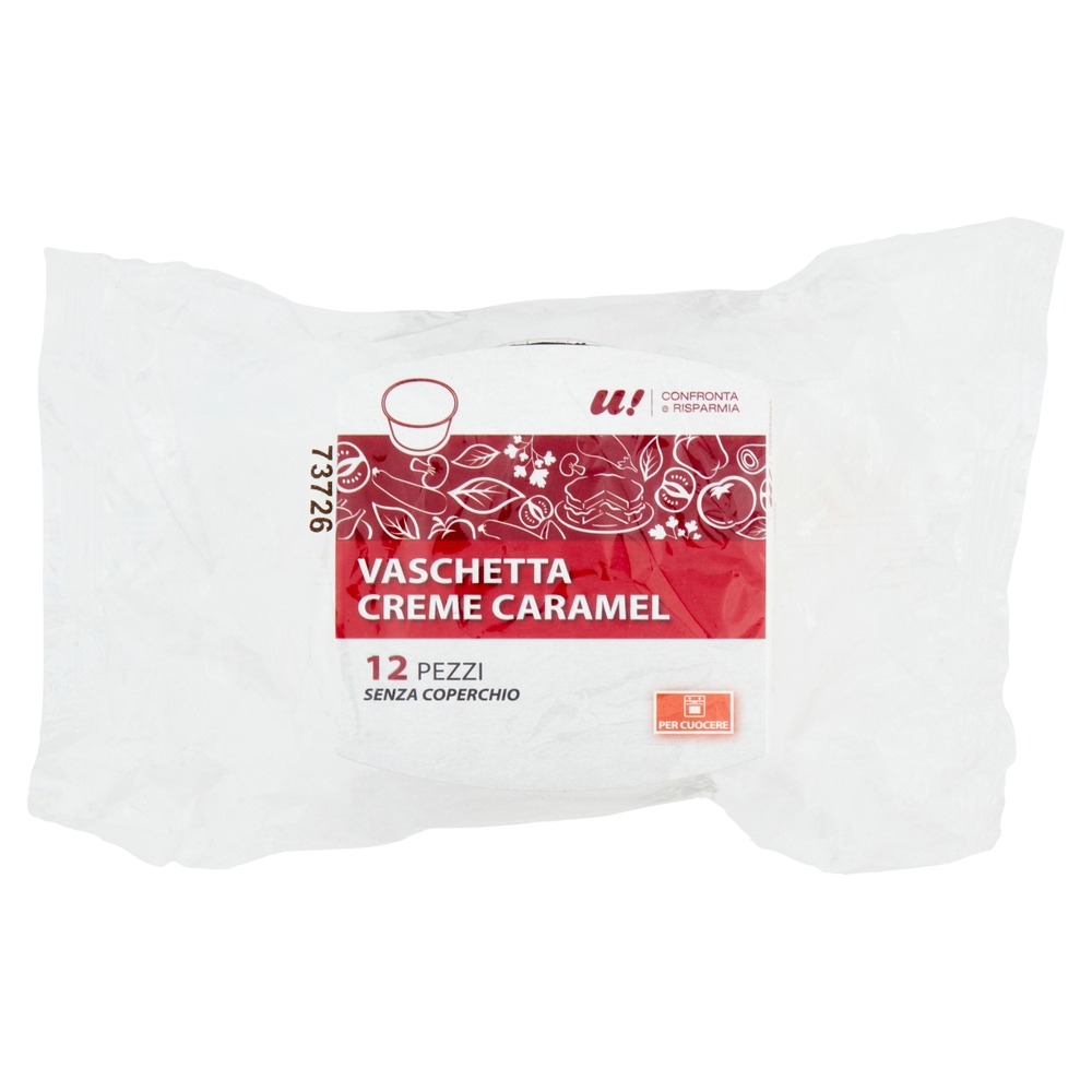 12 Vaschetta Creme Caramel U! Confronta e Risparmia